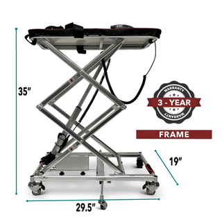 ComfyGO GO-Lift Portable Lift For Electric Wheelchairs And Scooters - Lifted