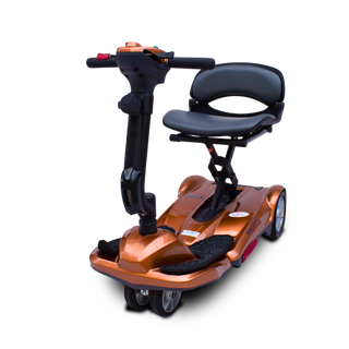 Copper EV Rider Easy Move Folding Travel Scooter Front View