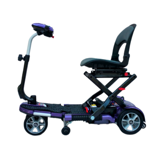 Plum Transport Plus Foldable Mobility Scooter Open Box Side View