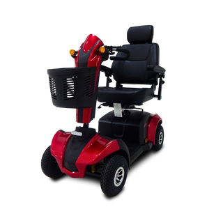 Red CityRider Mobility Scooter Side View